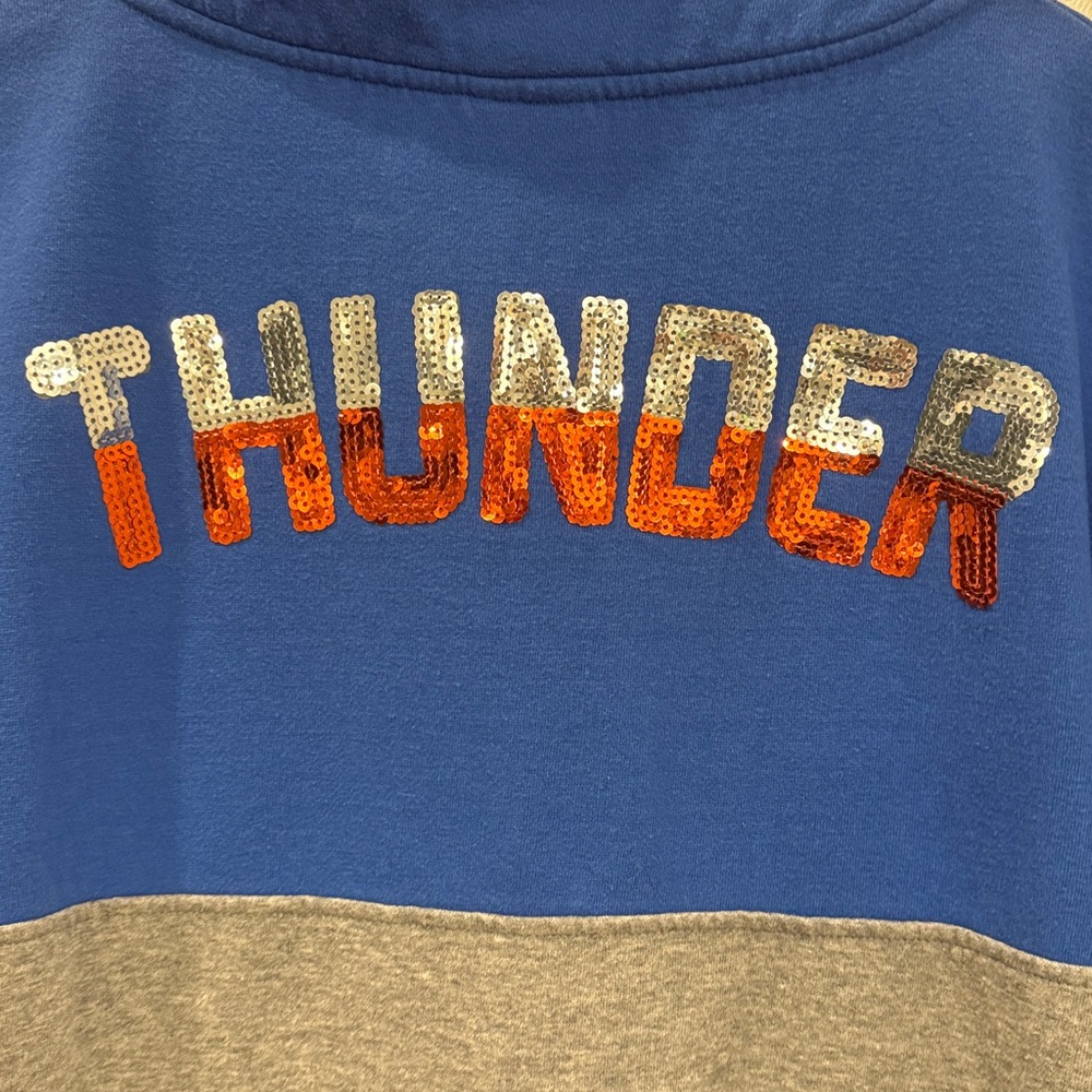 Colosseum Oklahoma City Thunder Quarter-snap up Pullover